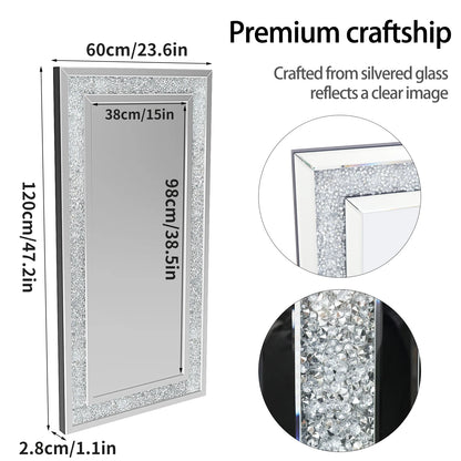 XXXL Large Diamond Mirror