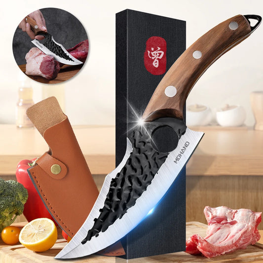 Stainless Steel Hand Forged Knife Cleaver