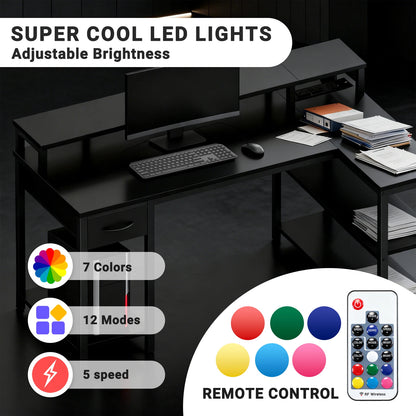 L Shaped Gaming Desk