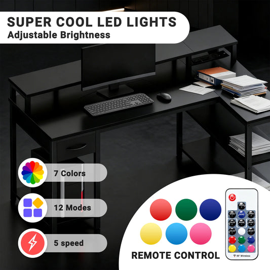 L Shaped Gaming Desk