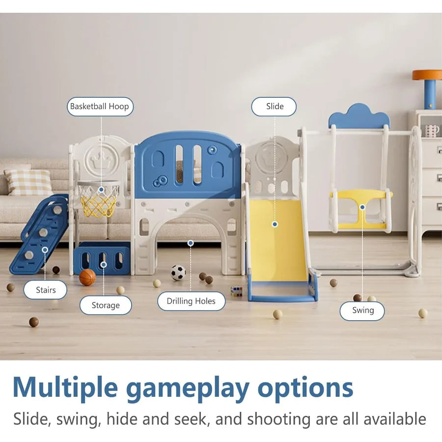 11 in 1 Toddler Outdoor Playset