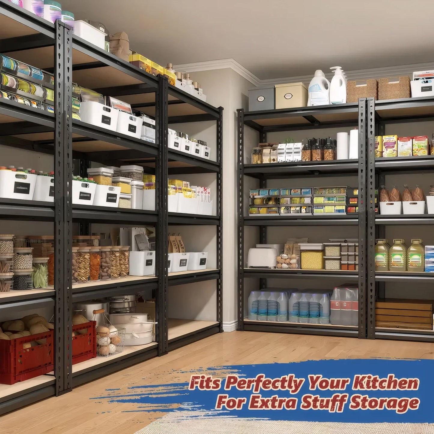 72"/60"H Garage Shelving