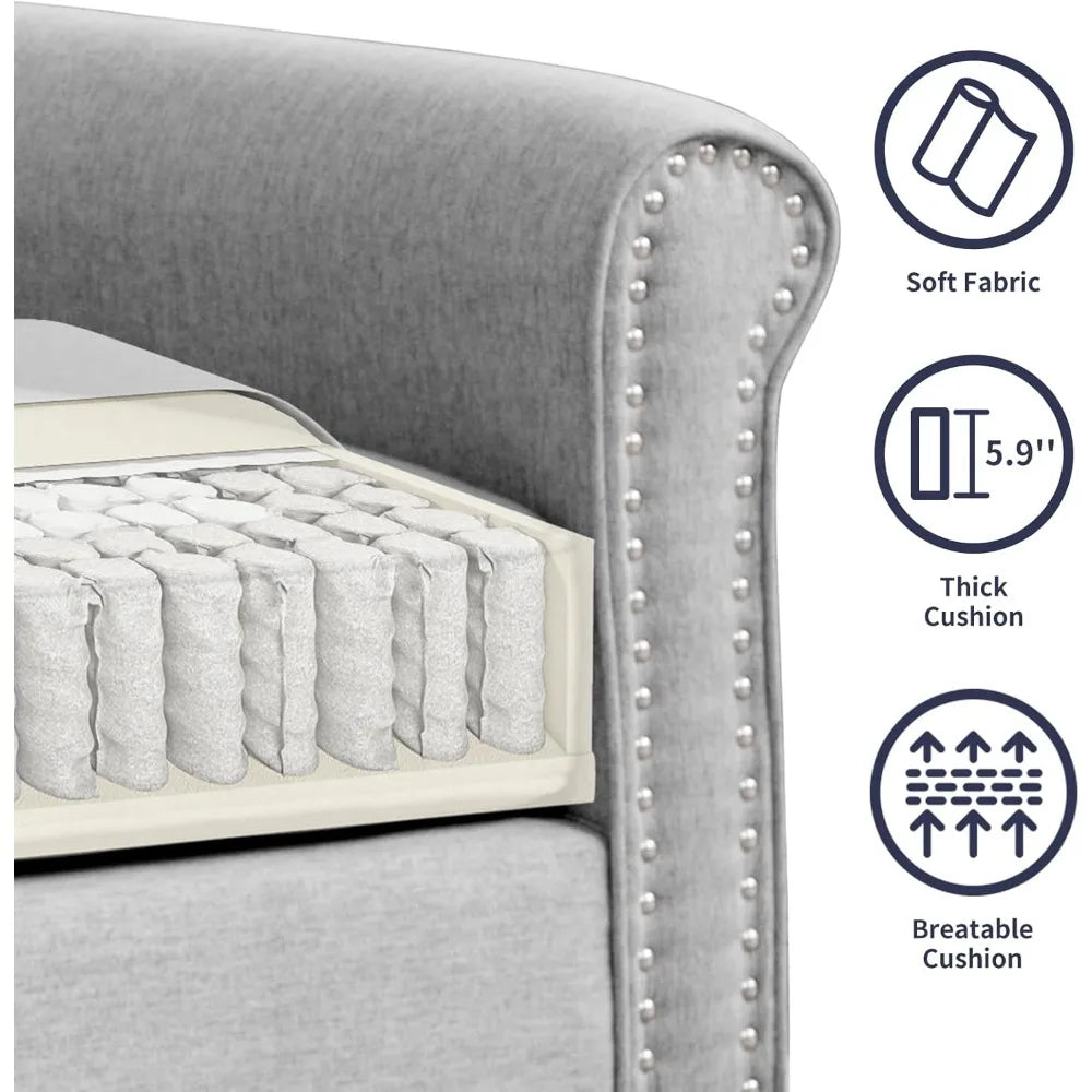 3-Seater Sofa Couch and Chair Set