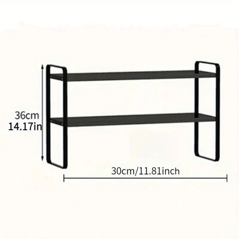 2 tier Shelf Desktop Storage