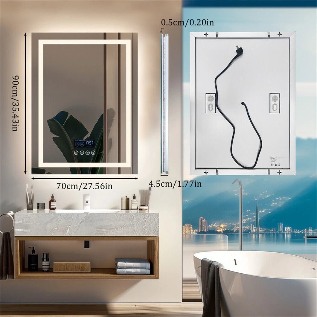 Smart LED Bathroom Mirror