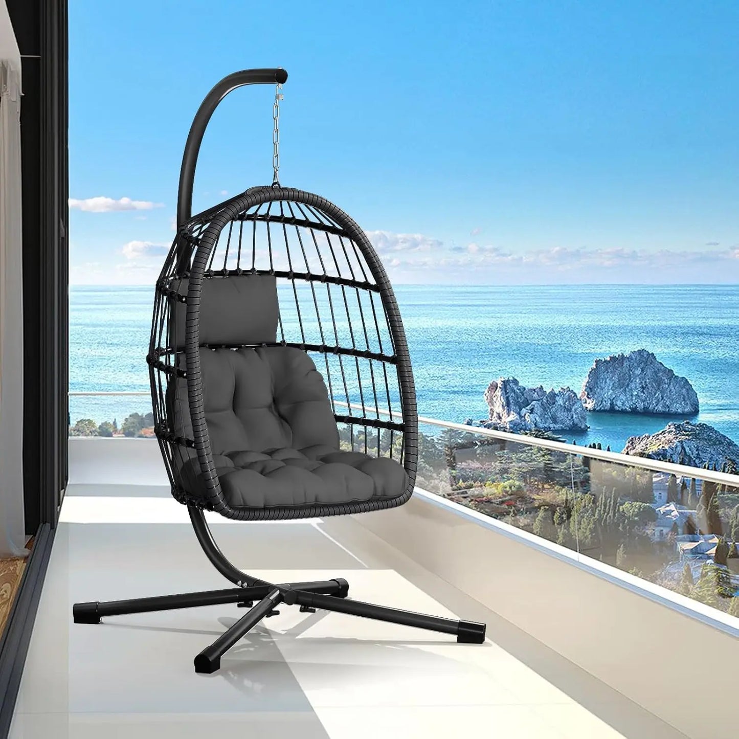 Egg Chair with Stand