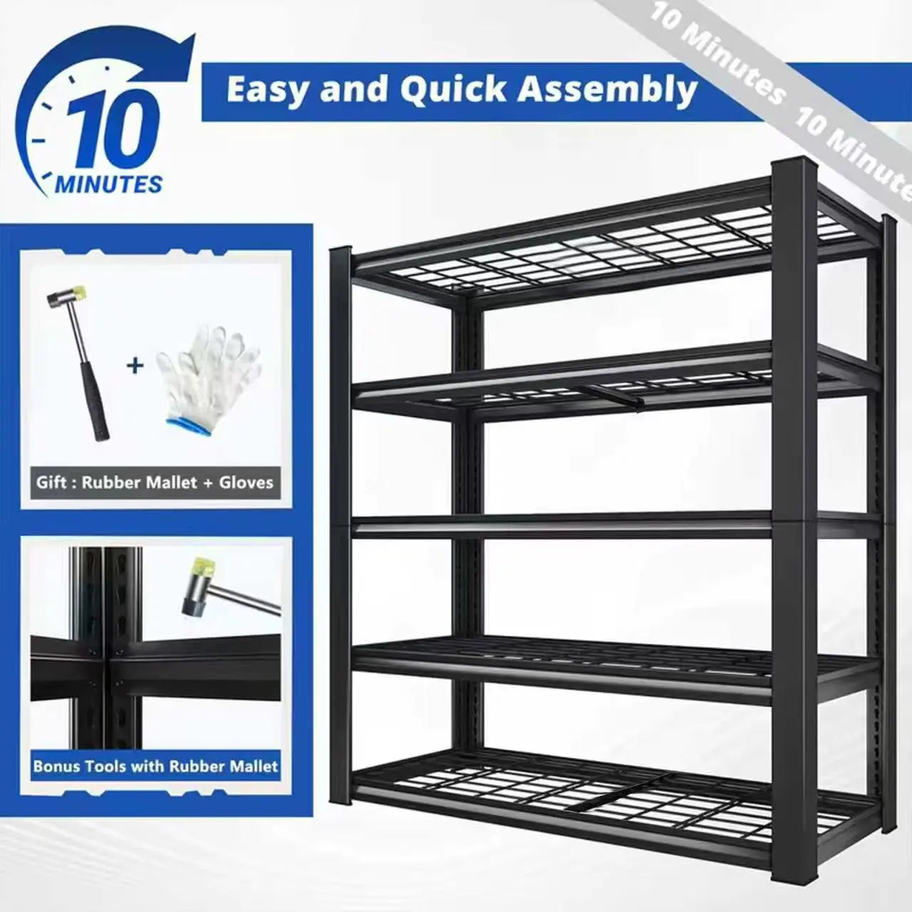 72" Adjustable Shelving