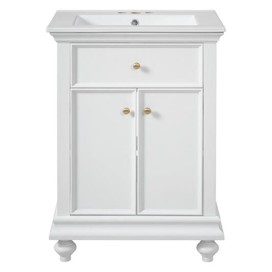 24" French Country Bathroom Vanity