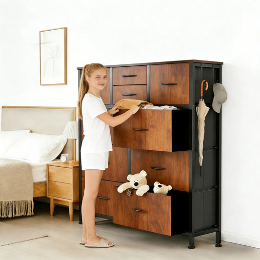Living Room 10 Fabric Drawers