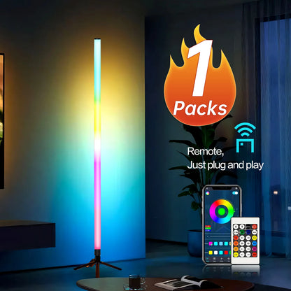 360° RGB Corner Atmosphere Lamp Black