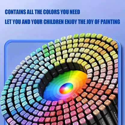 Alcohol Markers Set, 48 Colors
