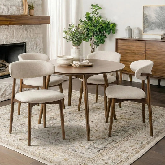 Upholstered Dining Chairs Set of 4