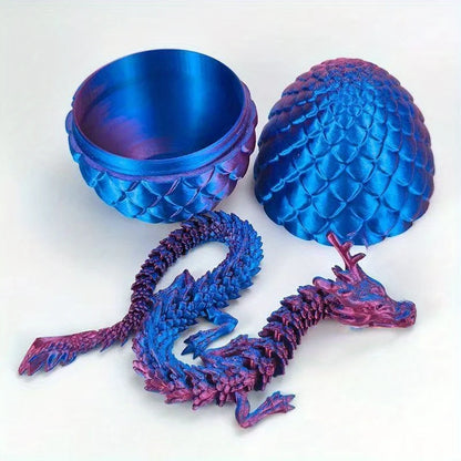 3D Printed Dragon Egg with Dragon