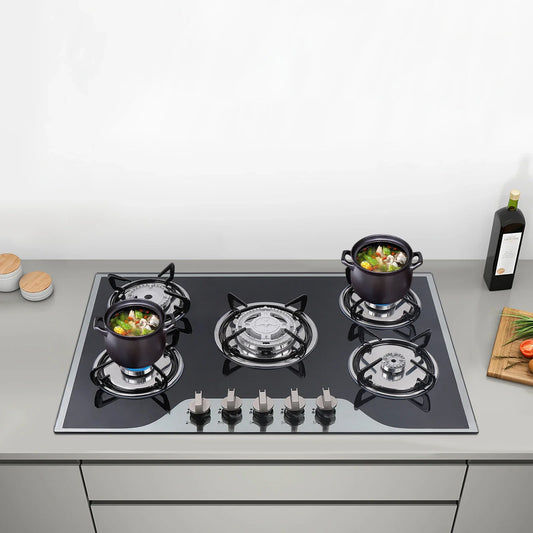 5 Burner Built-In Gas Stove