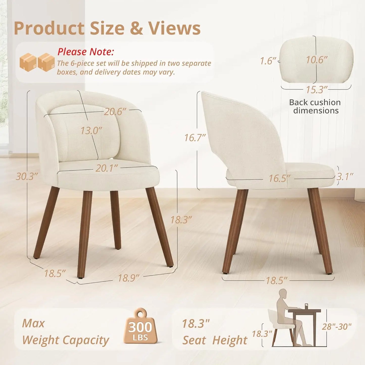 Dining Chairs Set of 4