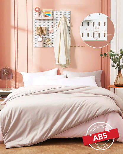 Deli Pink 4pcs Pegboard