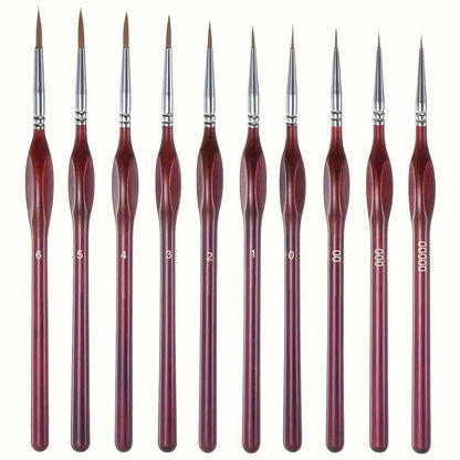 10/11/20/22Pcs Fine Detail Paint Brush