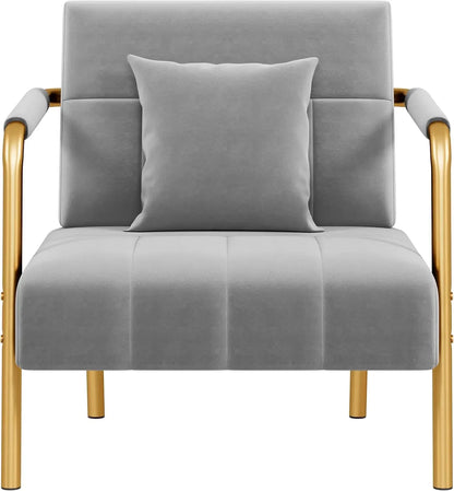 30" W Accent Chair Velvet