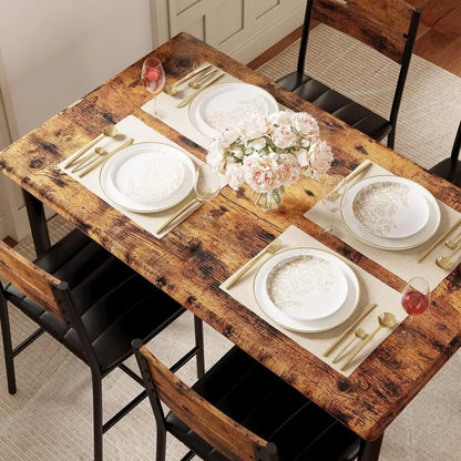 Dining Table Set for 4