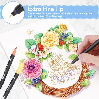 72pcs Color Double Ended