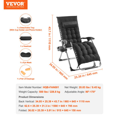 Zero Gravity Chair