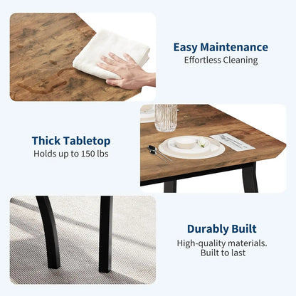 Dining Table Set for 4