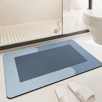 Square  Earth Bath Mat
