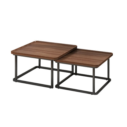 Square Nesting Coffee Tables 2