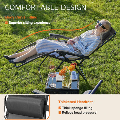 Set of 2 Portable Recliner