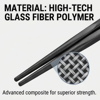 5 Pairs Alloy Chopsticks