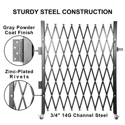 Single Folding Security Gate