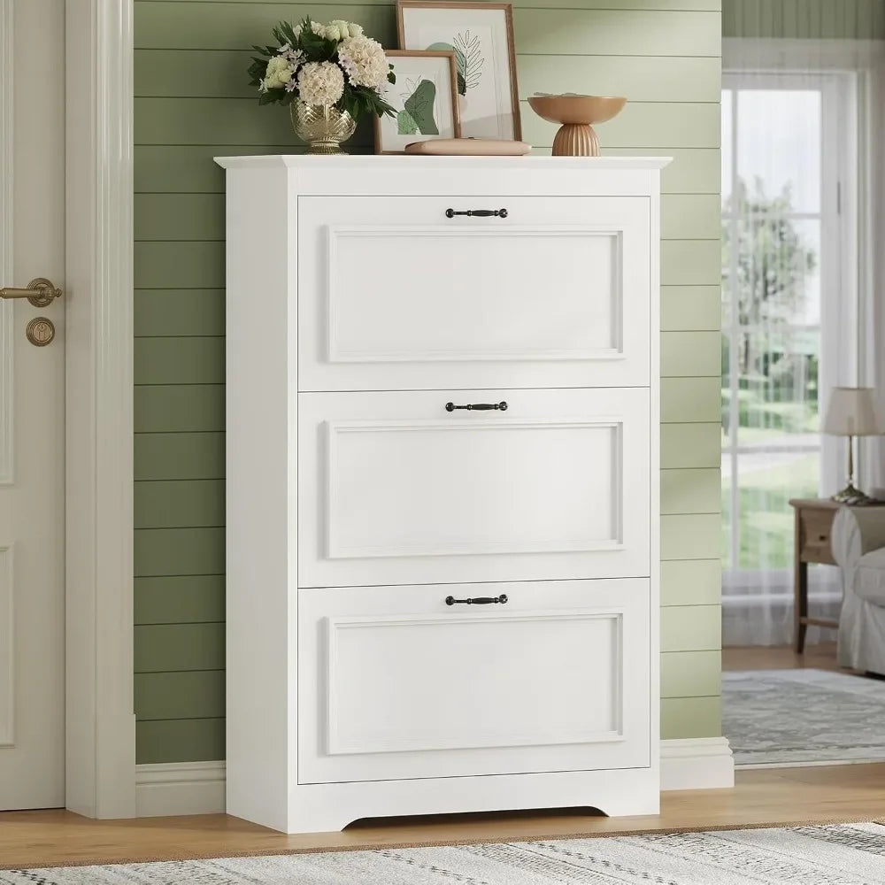 2-Piece Shoe Cabinet Set