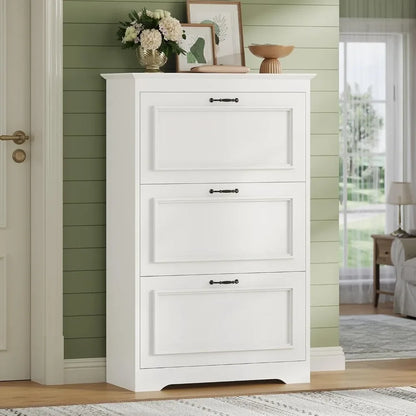 2-Piece Shoe Cabinet Set
