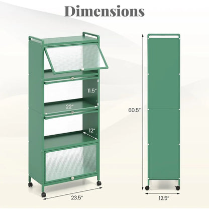 5-Tier Kitchen Storage Cabinet