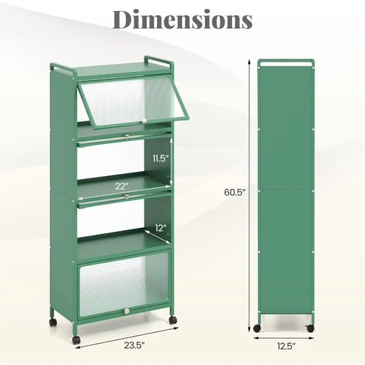 5-Tier Kitchen Storage Cabinet