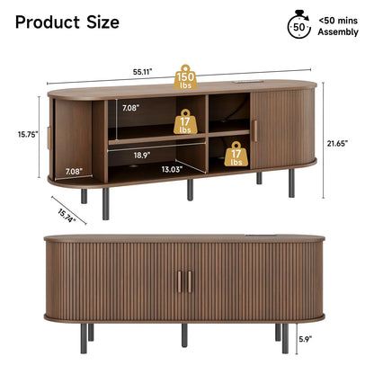 TV Stand with Power Outlet