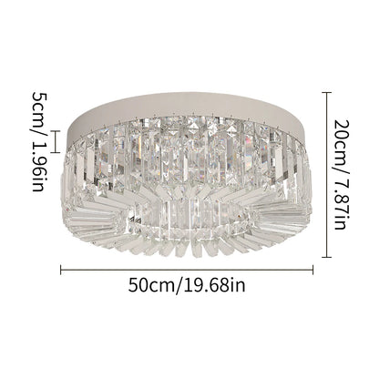 Gold Luxury Crystal Ceiling Lamp