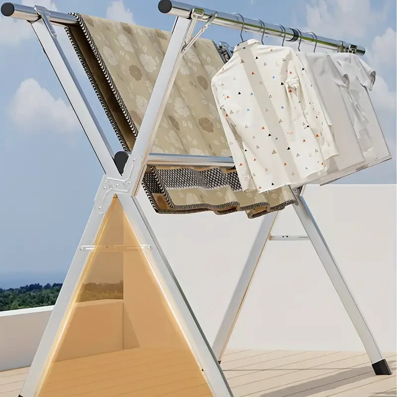 Folding Metal Drying Rack