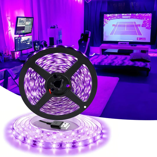 3/5M Purple LED Strip Light