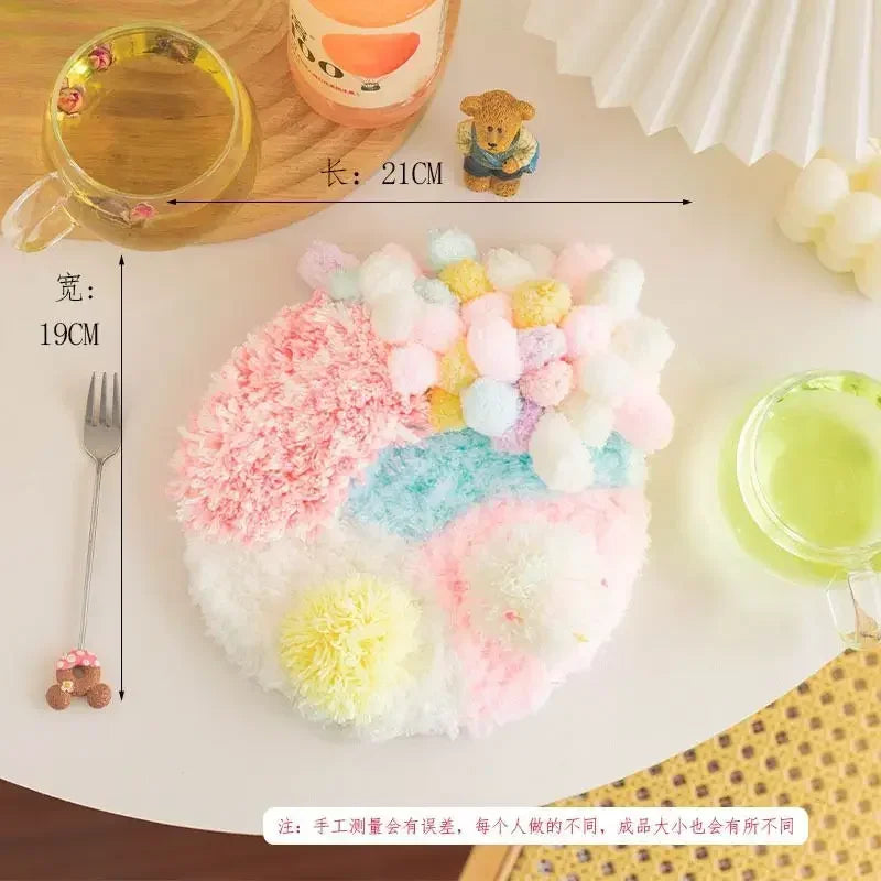 Latch Hook Coaster Kits for Adults Beginners