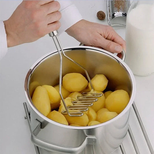 1pcs stainless steel potato masher