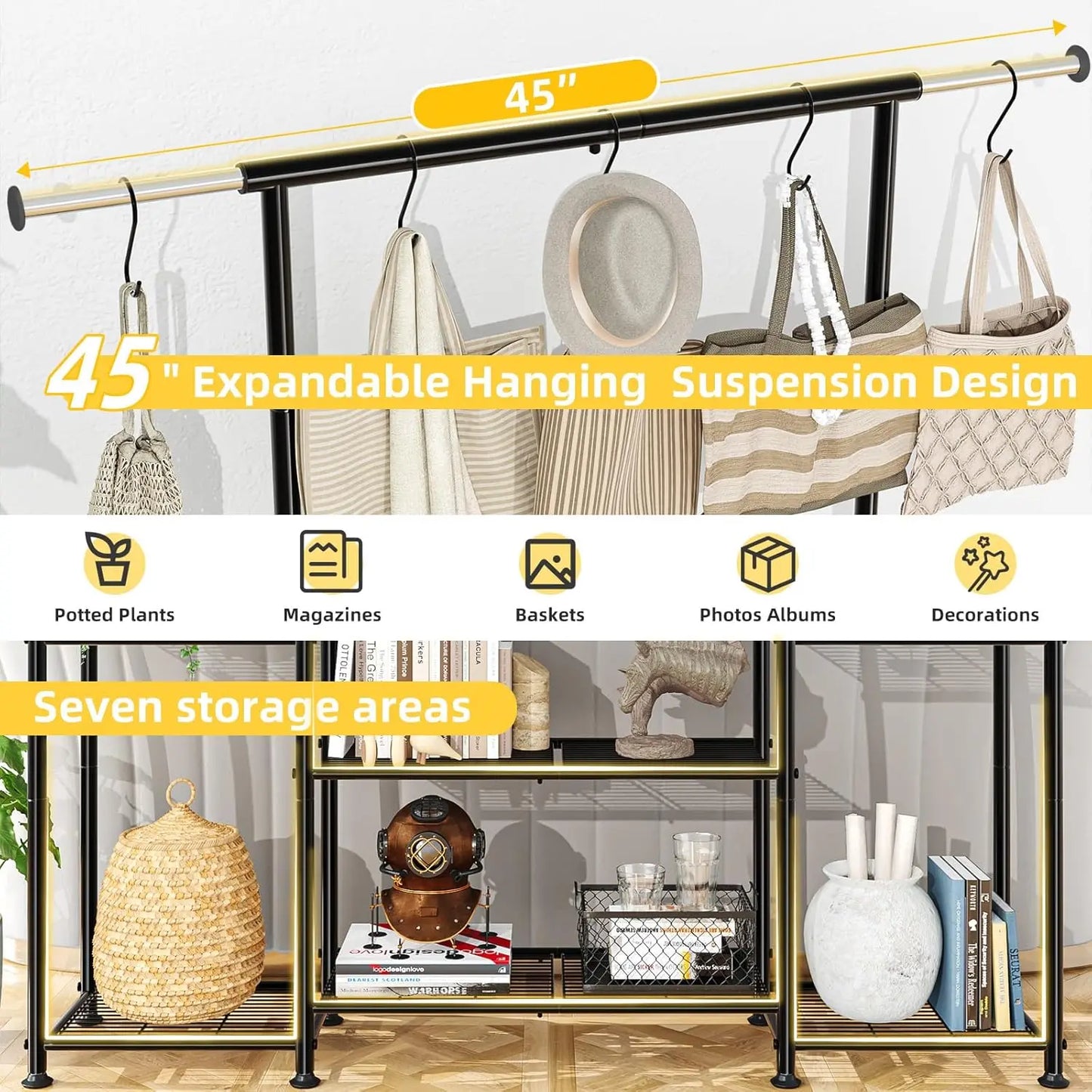 3-Tier Metal Plant Stand