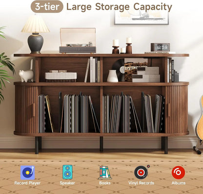 55" (140cm) Record Player Stand