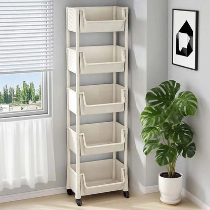 Multi layer wheeled storage car