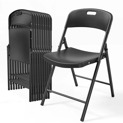 10-Pack  Plastic Folding Chairs