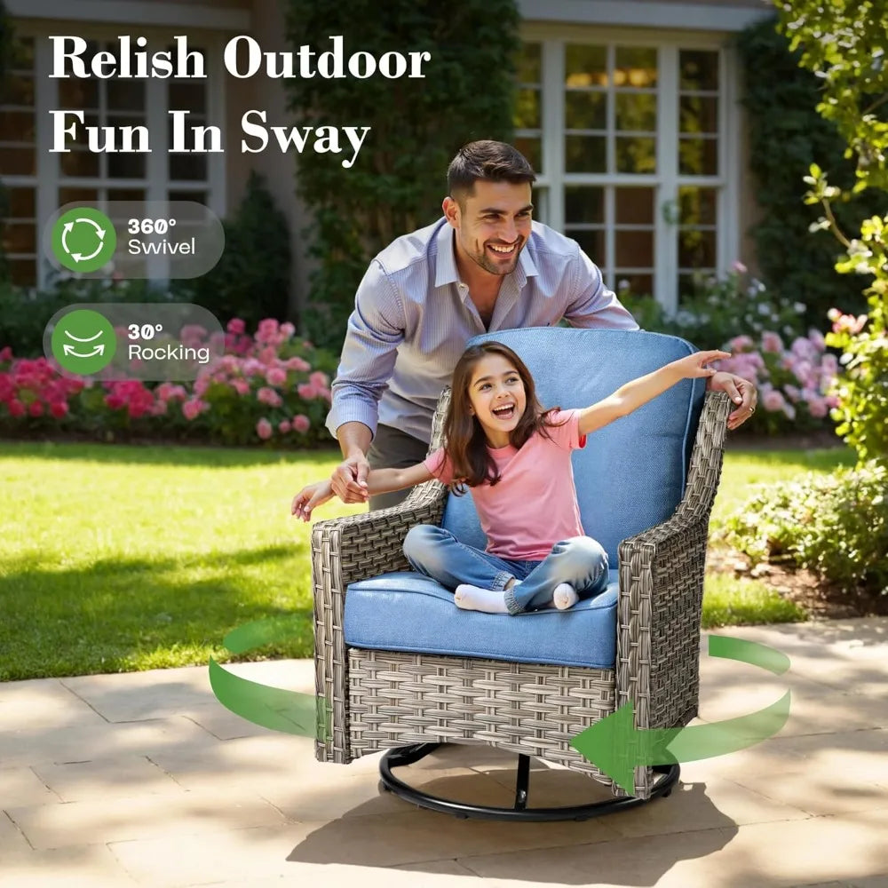 5 Piece Outdoor Patio Furniture