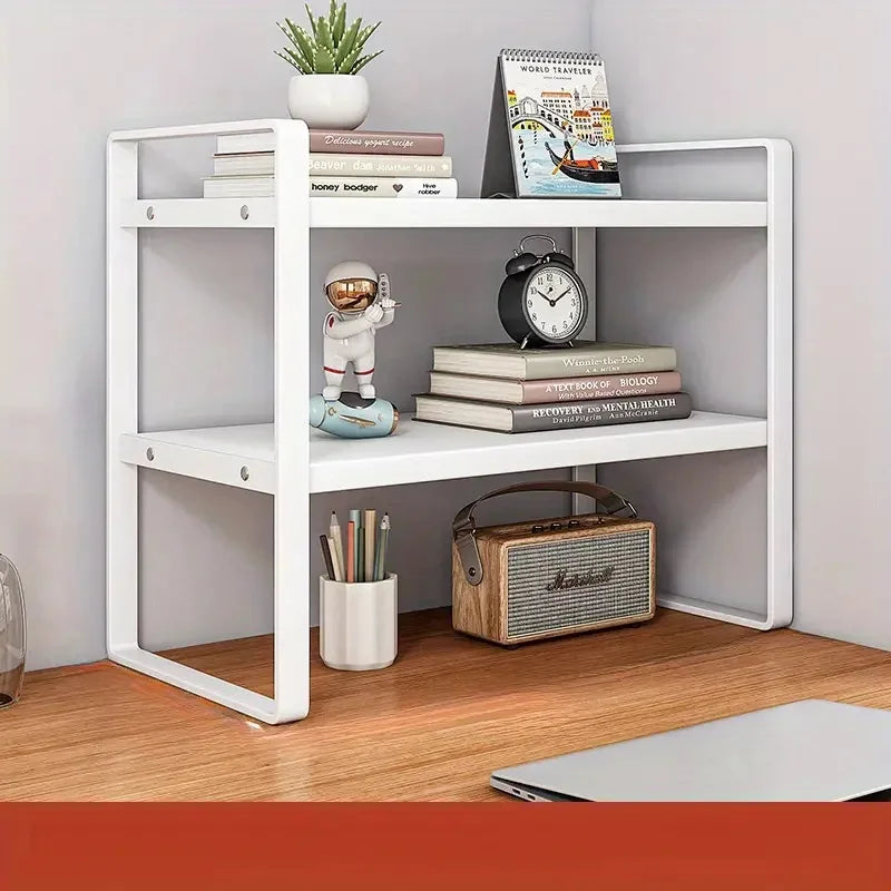 2 tier Shelf Desktop Storage