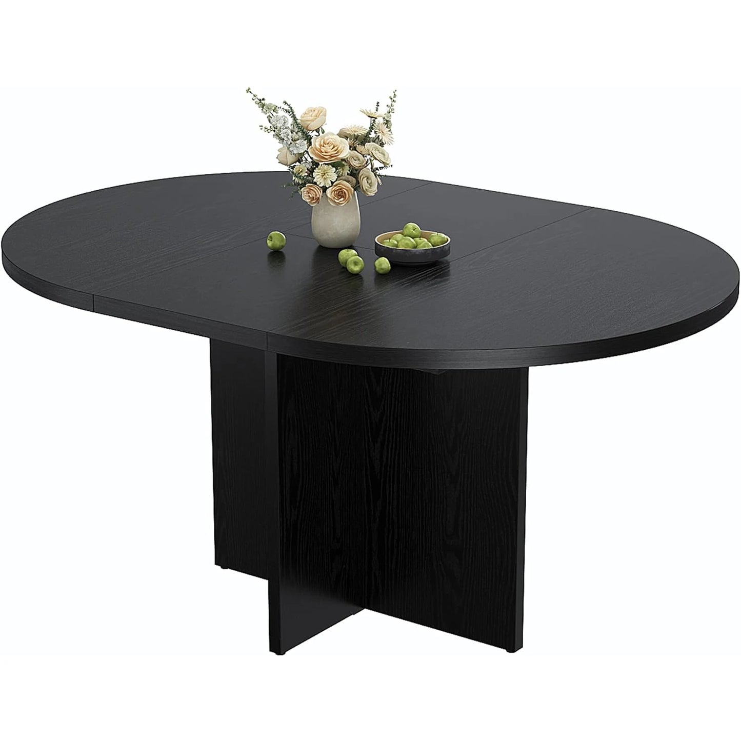 Round to Oval Dining Table For 4-8