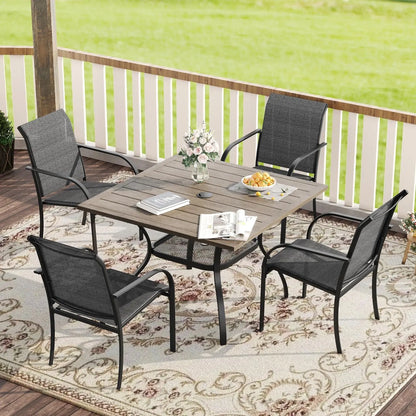 5 Pieces Patio Dining Set