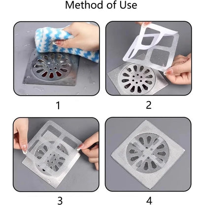 Disposable Anti-Clog Floor Drain Sticker